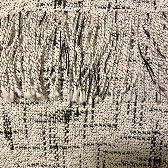 Womens Tweed Knit Fringe Top Woven Western Cowgirl Rodeo Business Casual Twee - Picture 7 of 11